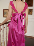 Asymmetrical Ruffle Trim Tank Dress, Y2K Sleeveless Dress, Women's Clothing