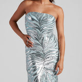 2025 New new  women's clothing party sequined sexy dress dress host etiquette dress