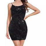 2025 2025 popular new hot-selling dress fashionable and sexy suspender high split celebrity dress