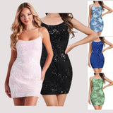 2025 2025 popular new hot-selling dress fashionable and sexy suspender high split celebrity dress
