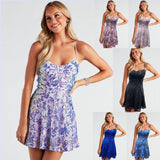 2025 2025 new  popular spring and summer sleeveless suspender sexy banquet dress women (6 colors)