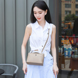 2025 Hot trade bag lp19 lunch box bag shoulder women's bag popular new gigi same portable box bag crossbody bag