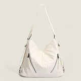 2025 Hot trade bag women's popular new pleated soft leather tote bag women's large-capacity shoulder underarm bag versatile messenger bag