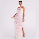 2025 popular new 2025 women's clothing party sexy dress pink dress