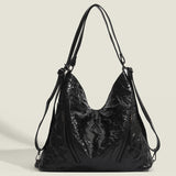 2025 Hot trade bag women's popular new pleated soft leather tote bag women's large-capacity shoulder underarm bag versatile messenger bag
