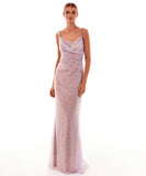 2025 New popular new  women's clothing party sequins sexy backless dress dress evening dress