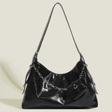 2025 popular new bag women's Popular trade New shoulder bag large-capacity versatile soft leather underarm bag women's commuter bag