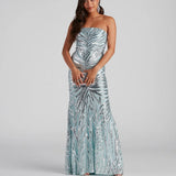 2025 New new  women's clothing party sequined sexy dress dress host etiquette dress