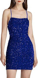 2025 Popularan beautiful women's shiny velvet bead sequins low round neck tight dress short pom-pom dress
