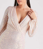 2025 Popularan, 2025n and Popular trade popular spring and summer new beads split long-sleeved wedding bridesmaid dress women's evening gift