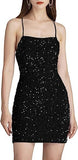 2025 Popularan beautiful women's shiny velvet bead sequins low round neck tight dress short pom-pom dress