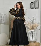 2025 spring and summer New Popular trade women's clothing independent station ebay sexy printing gold satin ball pendulum dress