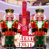 [Customer Favorite] 2pcs-40 Inch Christmas Nutcracker Balloon Christmas Holiday Theme Party Decoration New Year Winter Birthday Party Decoration