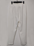 Romildi Solid High Waist Pans, Elegant Straight Leg Button Pants, Women's Clothing