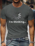 RomiLdi I Am Thinking Men's T-shirt