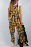 rRomildi Casual College Leopard Patchwork Loose Jumpsuits(5 Colors)