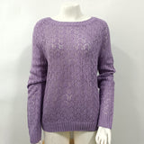 rRomildi Long Sleeve Solid Oversized Knitted Sweater