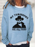 RomiLdi My Tomorrows Are All Yours Graphic Long Sleeve T-Shirt