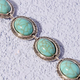 RomiLdi Ladies Vintage Western Turquoise Bracelet
