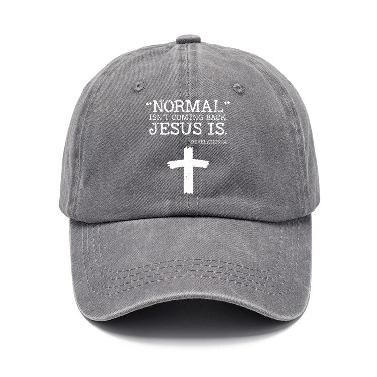 RomiLdi Normal Isn't Coming Back But Jesus Is Revelation 14 Sun Hat