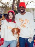 RomiLdi Couple's She's My Sweet Potato I Yam Set Crewneck Sweatshirts Sets Sweet Funny Gifts For Couple Or Lovers