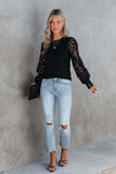 RomiLdi Lace up Hollow-Out Sleeve Top - 2 Colors