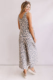 RomiLdi Casual Leopard Jumpsuit for Women