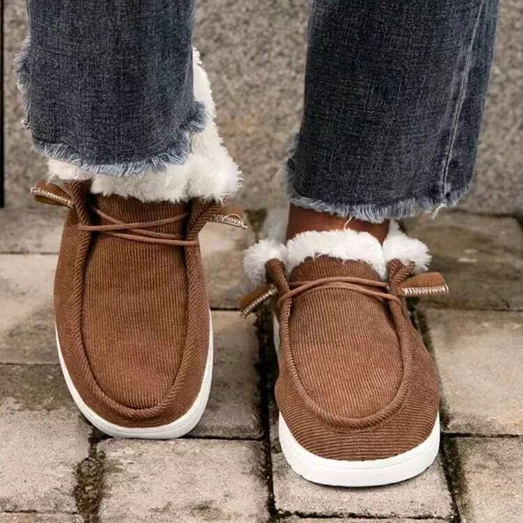 RomiLdi Snow Boots Women Warm Plush Ankle Boots Winter Shoes