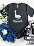 RomiLdi Silly Goose Shirt, Women, Men, Unisex T-Shirt