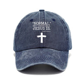 RomiLdi Normal Isn't Coming Back But Jesus Is Revelation 14 Sun Hat