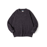 RomiLdi Men's Sweater Crew Neck Retro Chenille Sweater