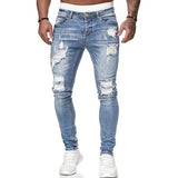 RomiLdi Men's Ripped Skinny Jeans Pant
