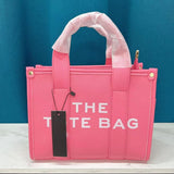 Romildi Fashion Small Tote Bag for Women Designer Letters Handbags Luxury Matte Pu Leather Shoulder Crossbody Bags Shopper Purses