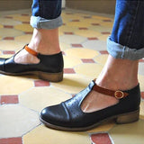 women flats casual plus size shoes woman casual sapato feminino british style PU leather korean shoe zapatos de mujer