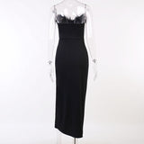 Elegant Strapless Long Party Dresses Women Sexy Sleeveless Backless Midi Dress Bodycon Feather Formal Evening Dress