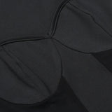 Black Long Sleeve Bodysuit Women Mesh Transparent Sexy Body Top Women One-Piece Outfits Autumn Winter T shirt