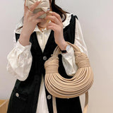 trend New Line Bundle Clutch Bag For Female High Quality Women's Handbag and Purse Designer Shoulder Bag Senior Hobos