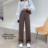 Romildi  Womens Fashion Casual High Waist Loose Wide Leg Pants for Women Spring Autumn New Female Floor-Length White Suits Pants Ladies Long Trousers