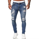 RomiLdi Men's Ripped Skinny Jeans Pant