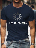 RomiLdi I Am Thinking Men's T-shirt